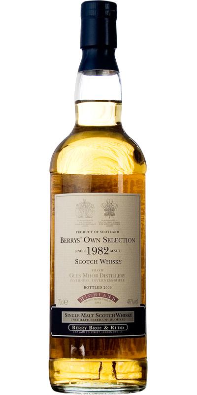 Glen Mhor 1982 BR Berrys' Own Selection