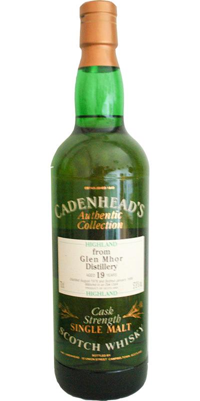 Glen Mhor 1976 CA Authentic Collection