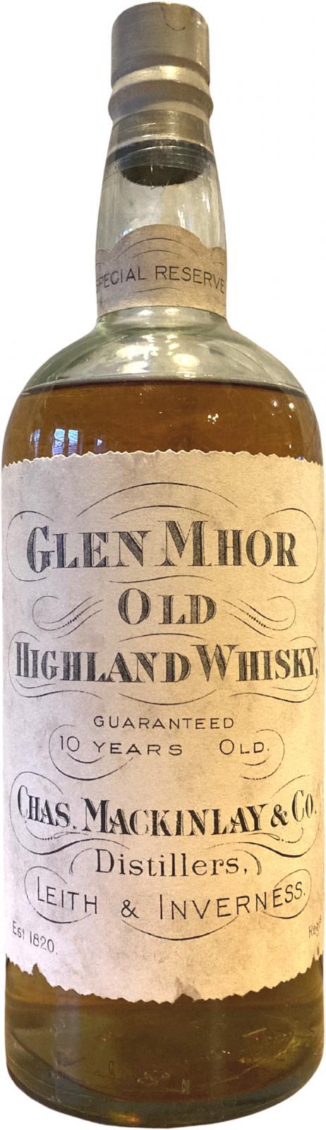 Glen Mhor 10-year-old ChMl Special Reserve