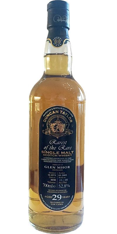 Glen Mhor 1975 DT Rarest of the Rare