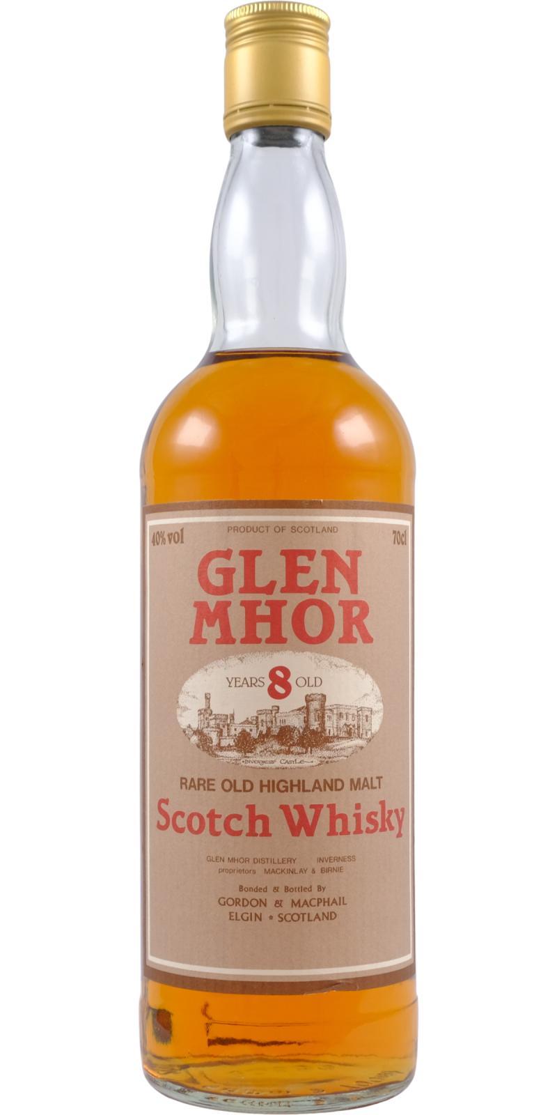 Glen Mhor 08-year-old GM Rare Old Highland Malt