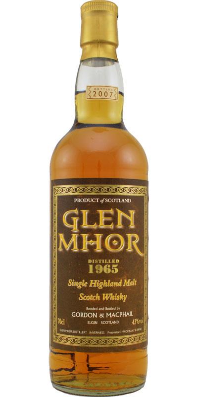 Glen Mhor 1965 GM Rare Vintage