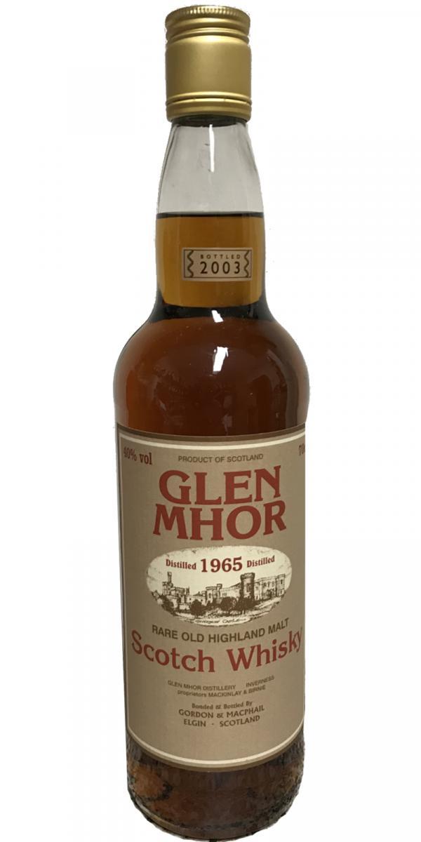 Glen Mhor 1965 GM Licensed Bottling