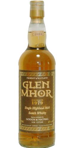 Glen Mhor 1979 GM Rare Vintage