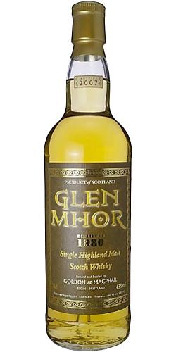 Glen Mhor 1980 GM Rare Vintage