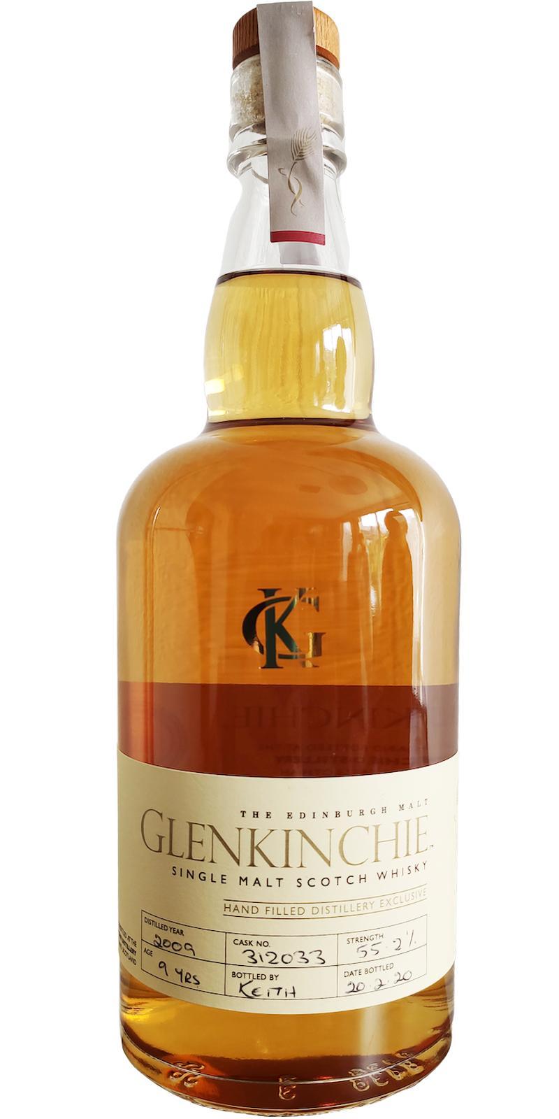 Glenkinchie 2009  Hand Filled Distillery Exclusive