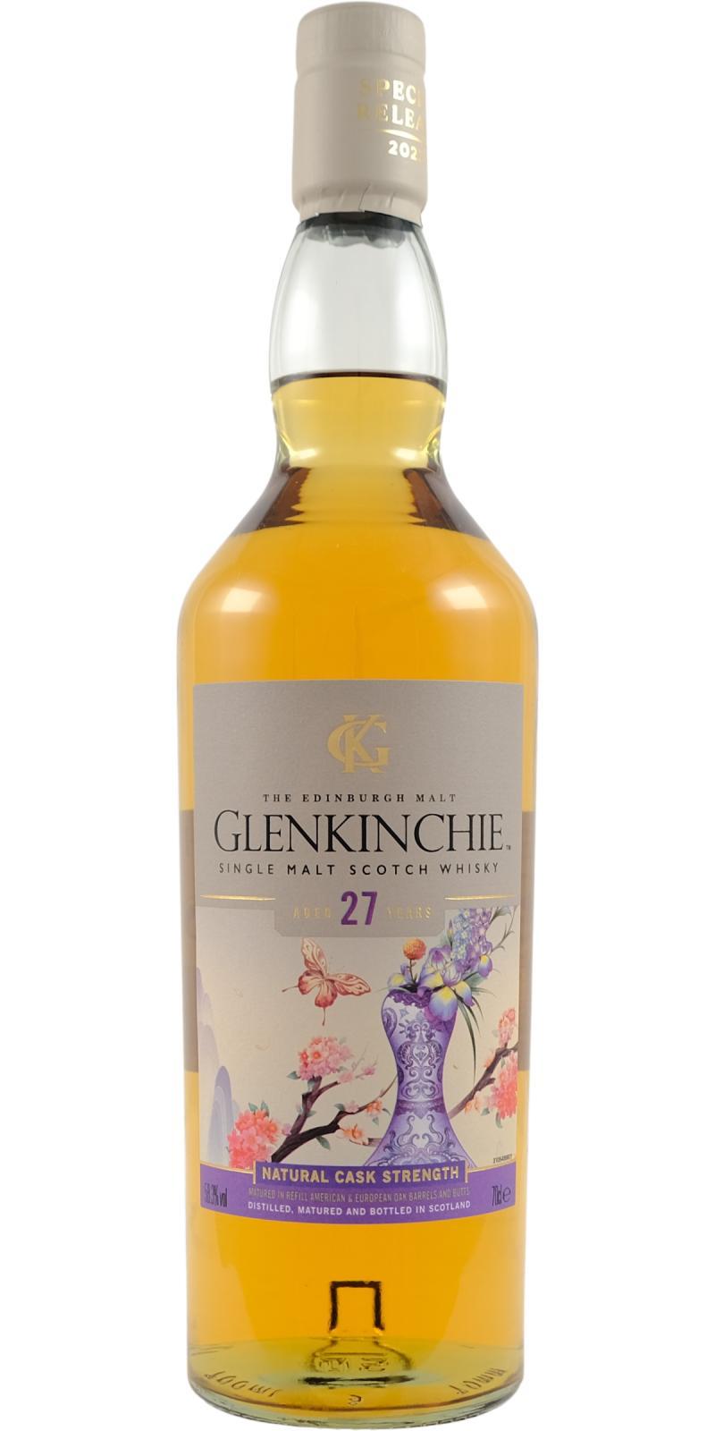 Glenkinchie 27-year-old - The Floral Treasure  Diageo Special Releases 2023