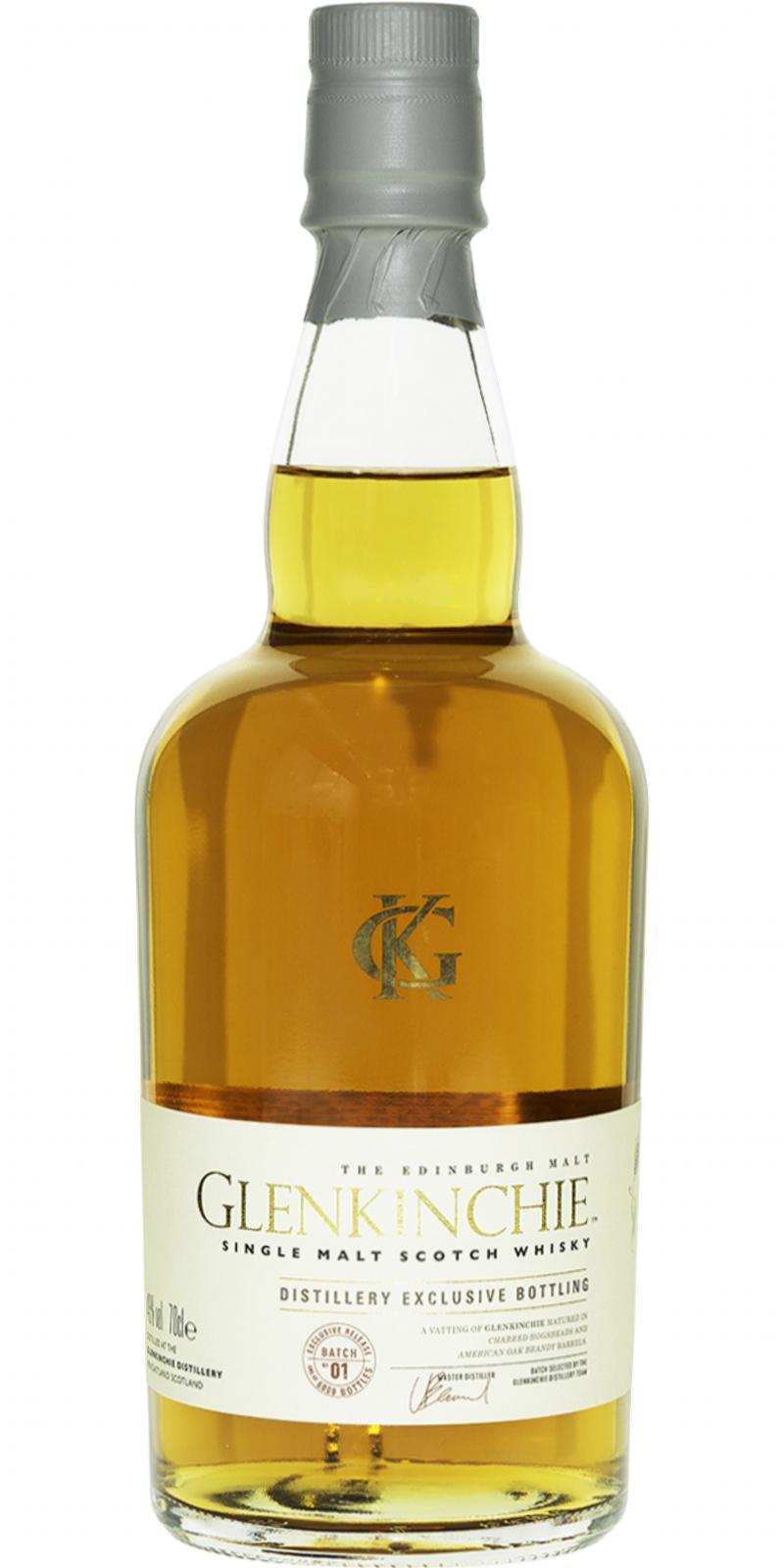 Glenkinchie Distillery Exclusive Bottling  Batch 01