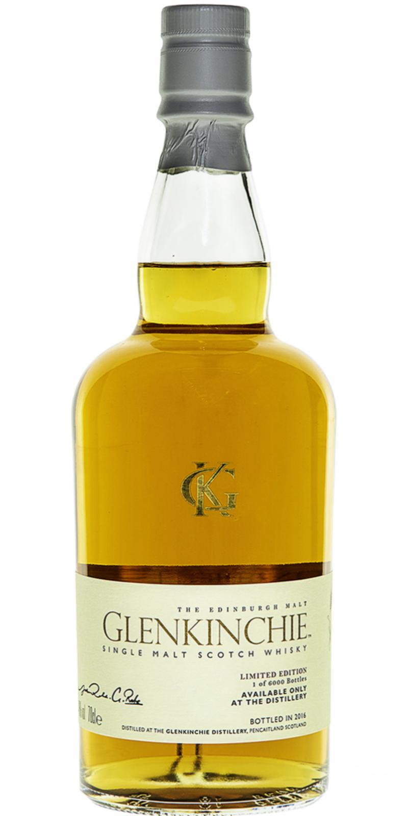 Glenkinchie Limited Edition  Available only at the Distillery