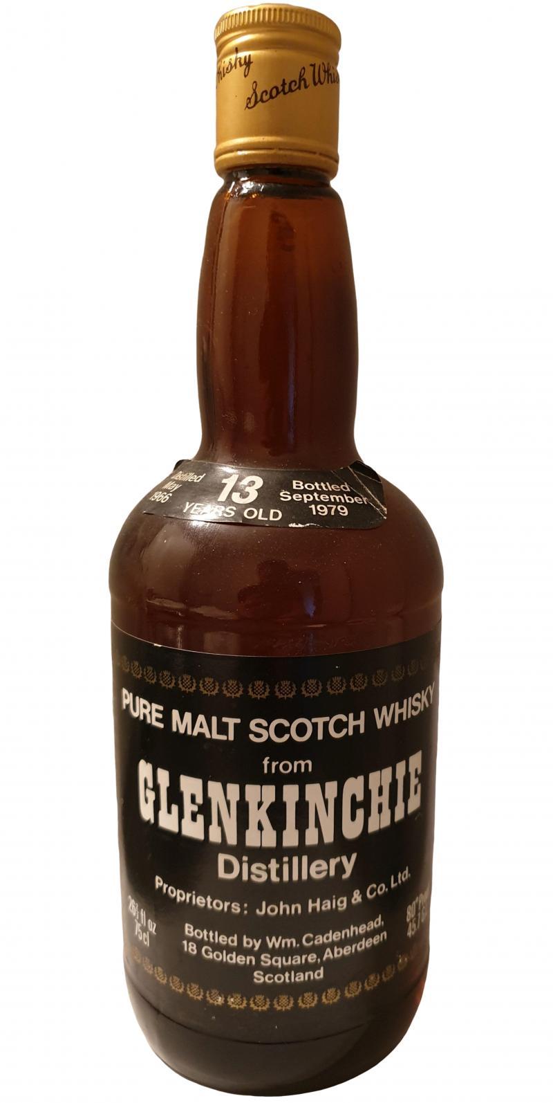 Glenkinchie 1966 CA  Dumpy Bottle