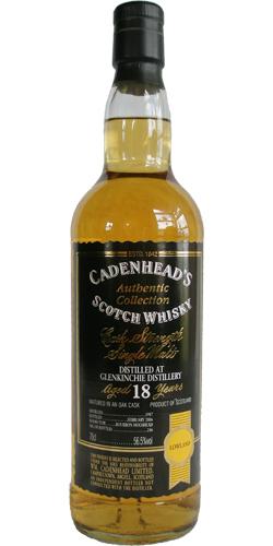 Glenkinchie 1987 CA  Authentic Collection