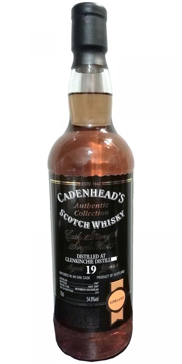 Glenkinchie 1987 CA  Authentic Collection