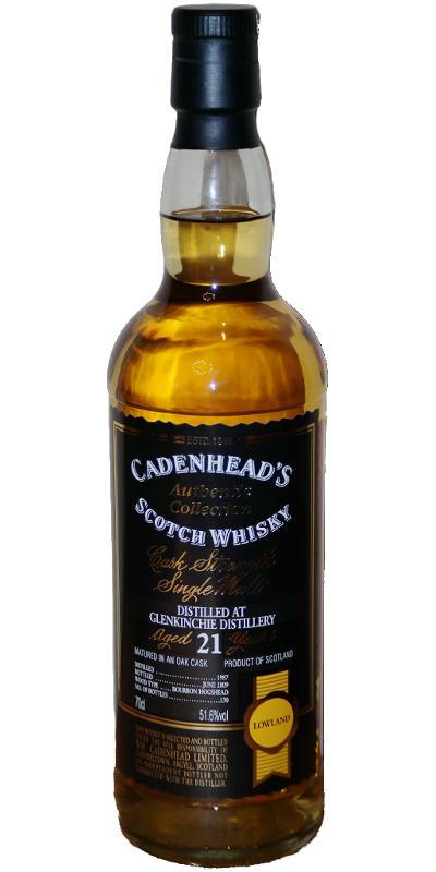 Glenkinchie 1987 CA  Authentic Collection