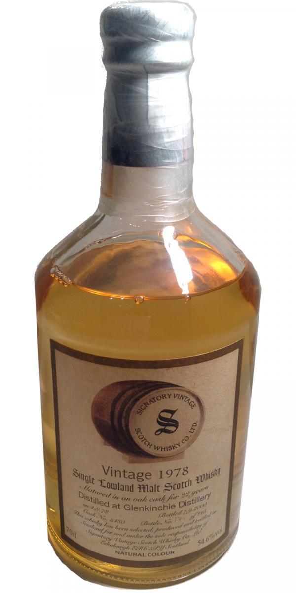 Glenkinchie 1978 SV  Vintage Collection - Dumpy