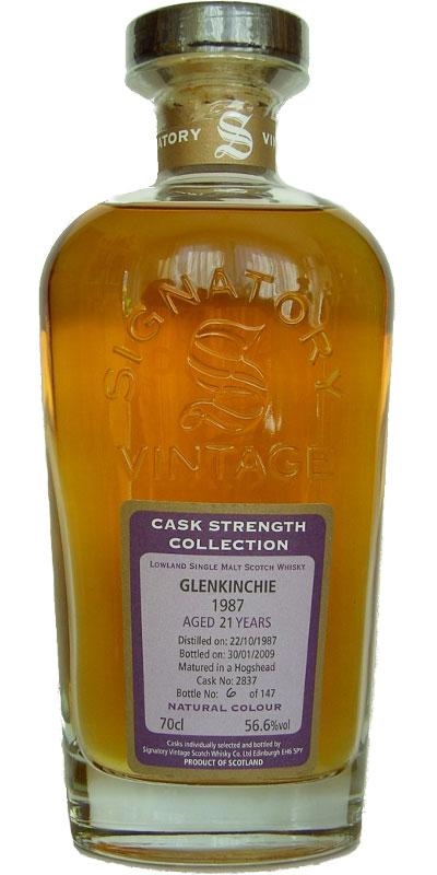Glenkinchie 1987 SV  Cask Strength Collection