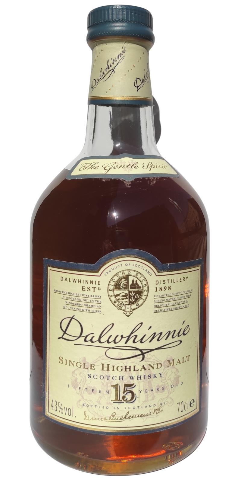 Dalwhinnie 15-year-old  The Gentle Spirit