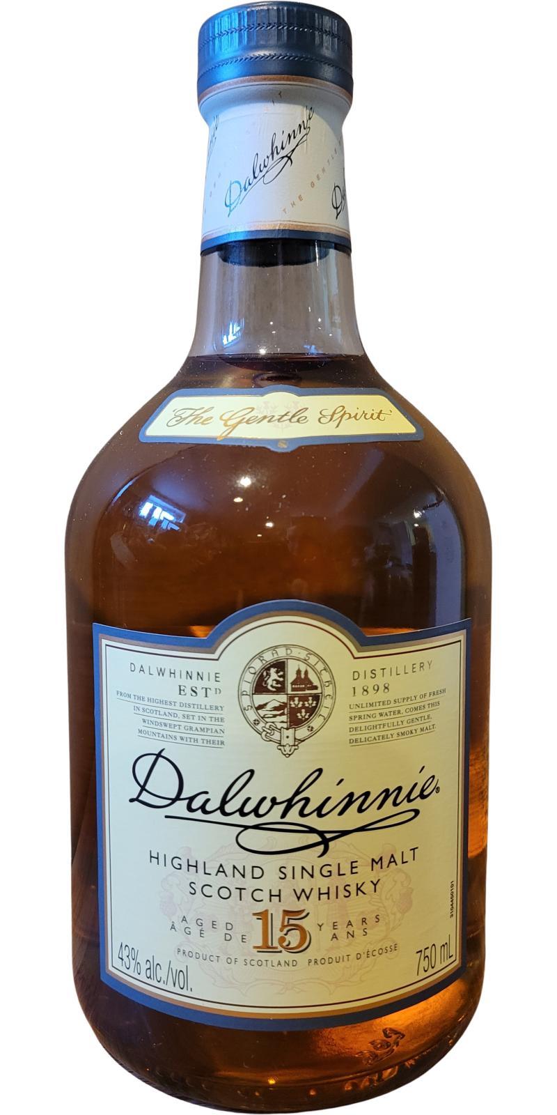 Dalwhinnie 15-year-old  The Gentle Spirit