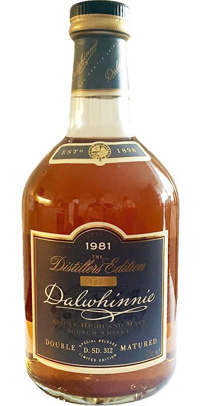 Dalwhinnie 1981  The Distillers Edition