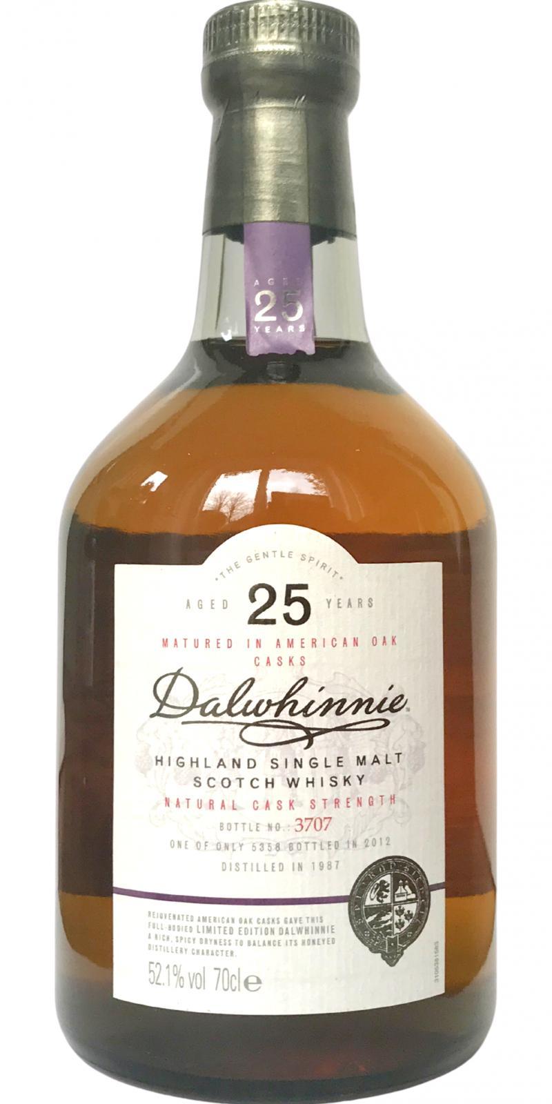 Dalwhinnie 1987  Diageo Special Releases 2012