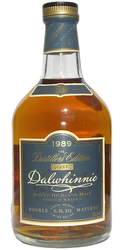 Dalwhinnie 1989  The Distillers Edition
