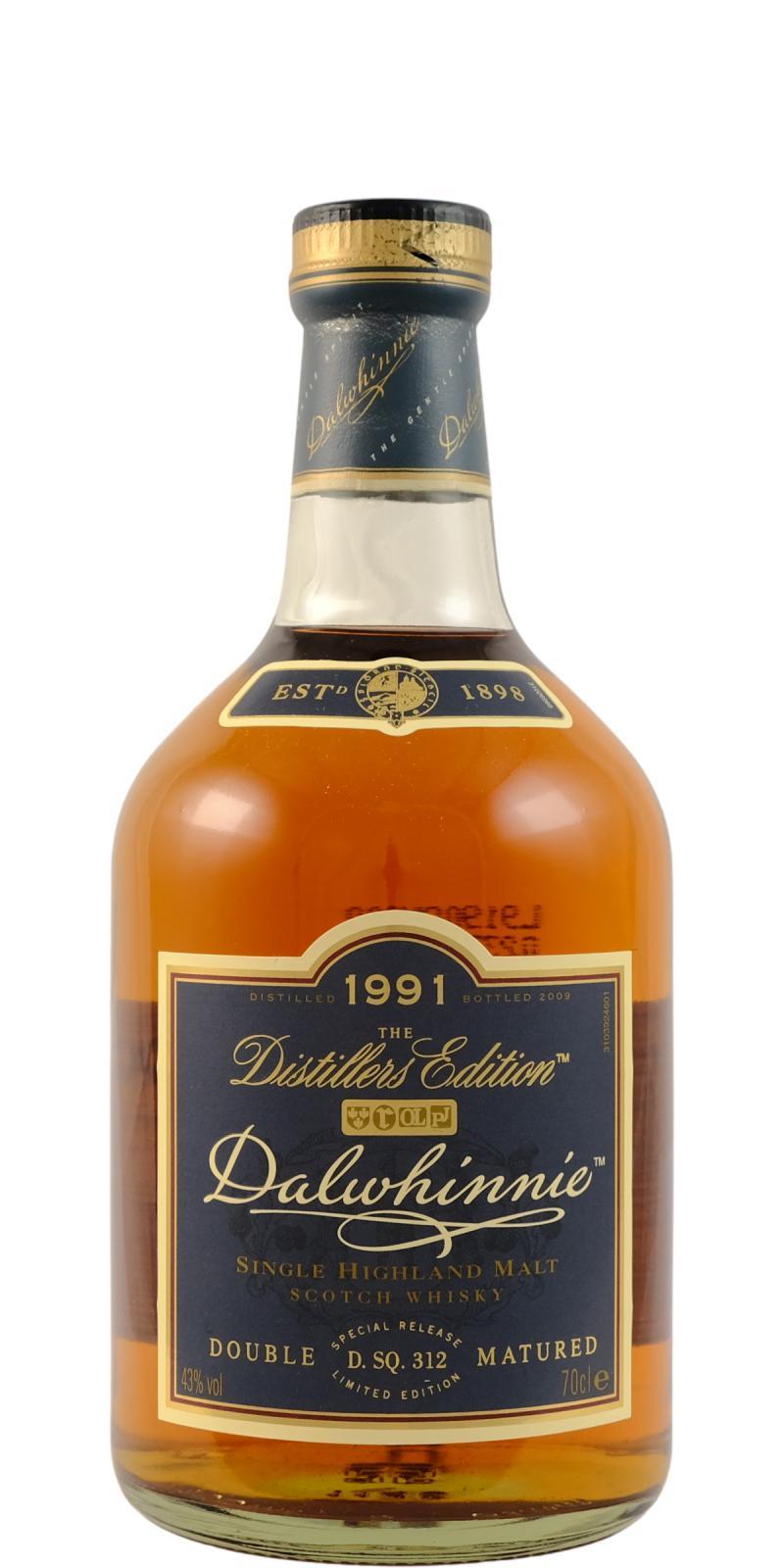 Dalwhinnie 1991  The Distillers Edition