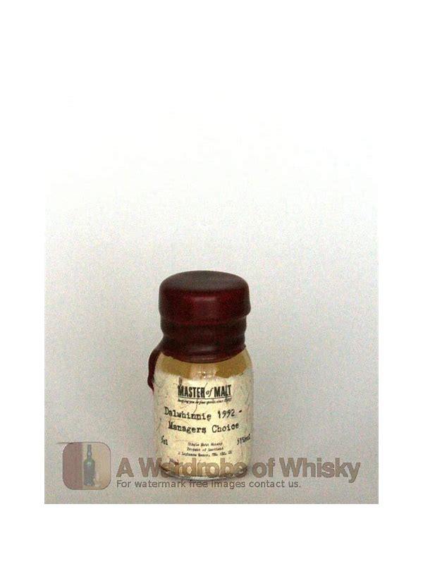Dalwhinnie 1992  The Managers' Choice