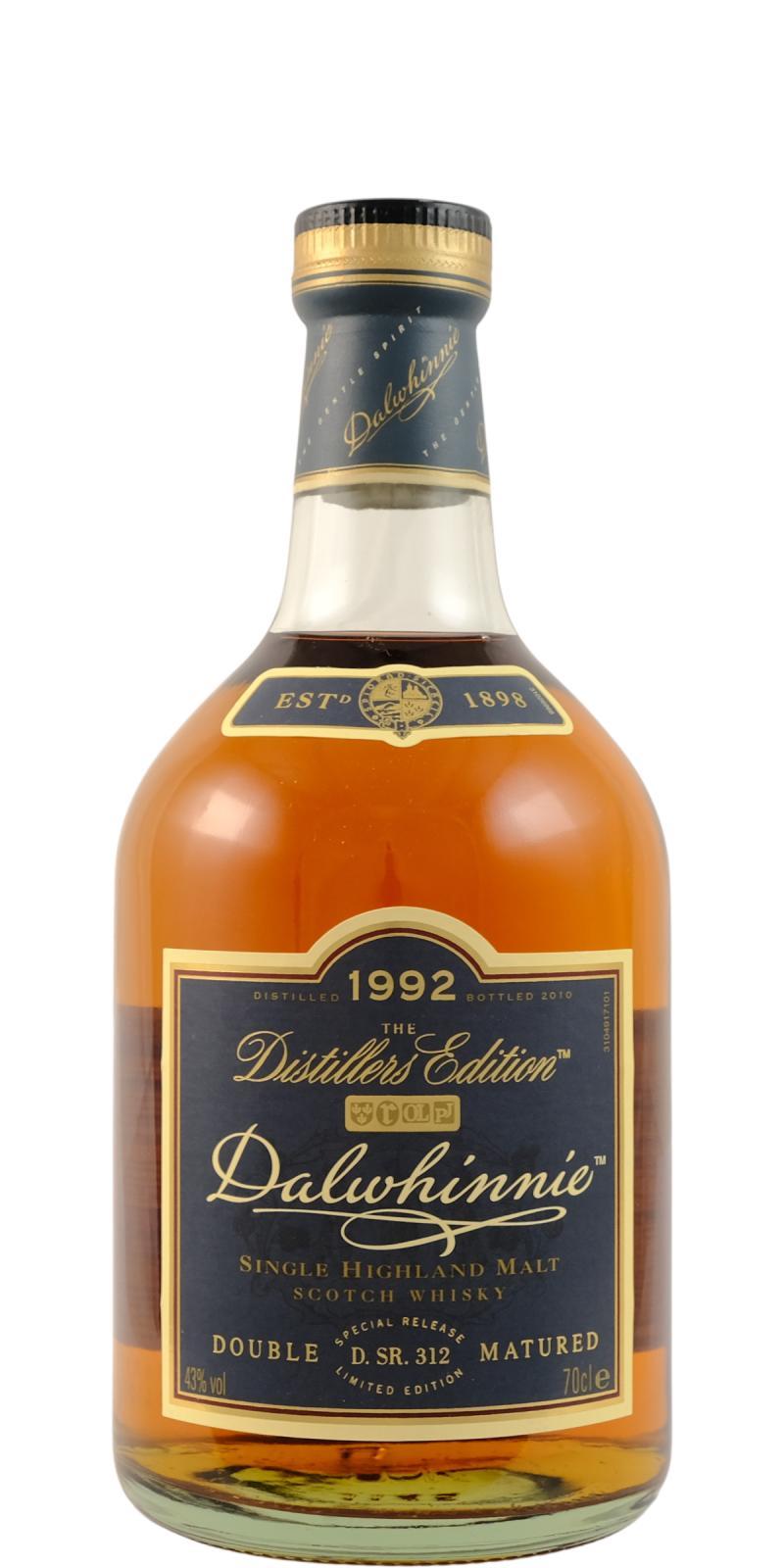 Dalwhinnie 1992  The Distillers Edition