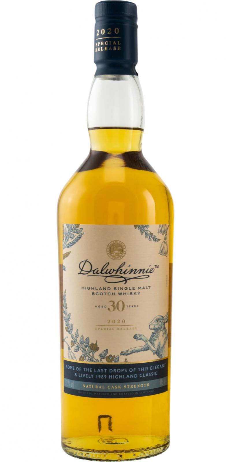 Dalwhinnie 30-year-old  Diageo Special Releases 2020
