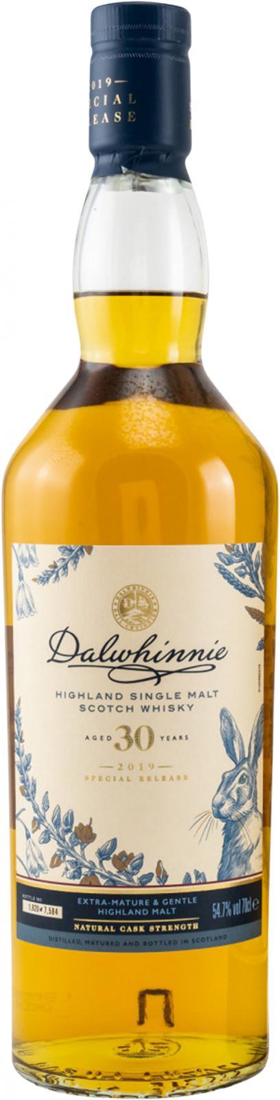 Dalwhinnie 30-year-old  Diageo Special Releases 2019