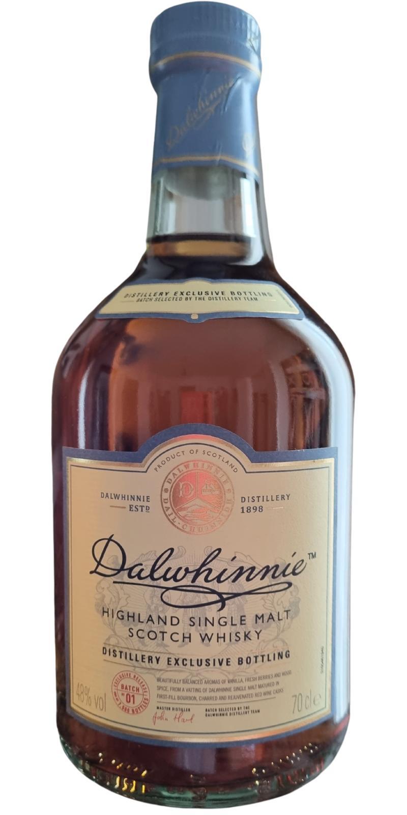 Dalwhinnie Distillery Exclusive Bottling