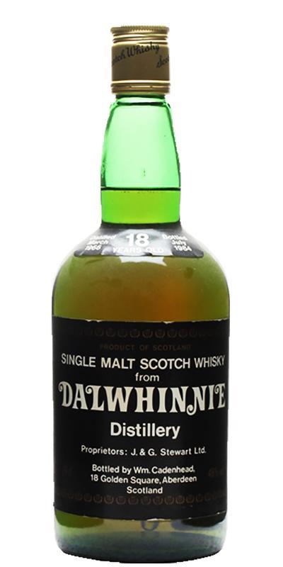 Dalwhinnie 1966 CA  Dumpy Bottle