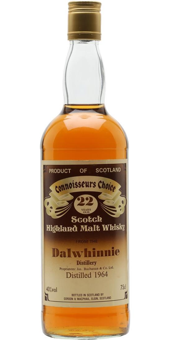 Dalwhinnie 1964 GM  Connoisseurs Choice