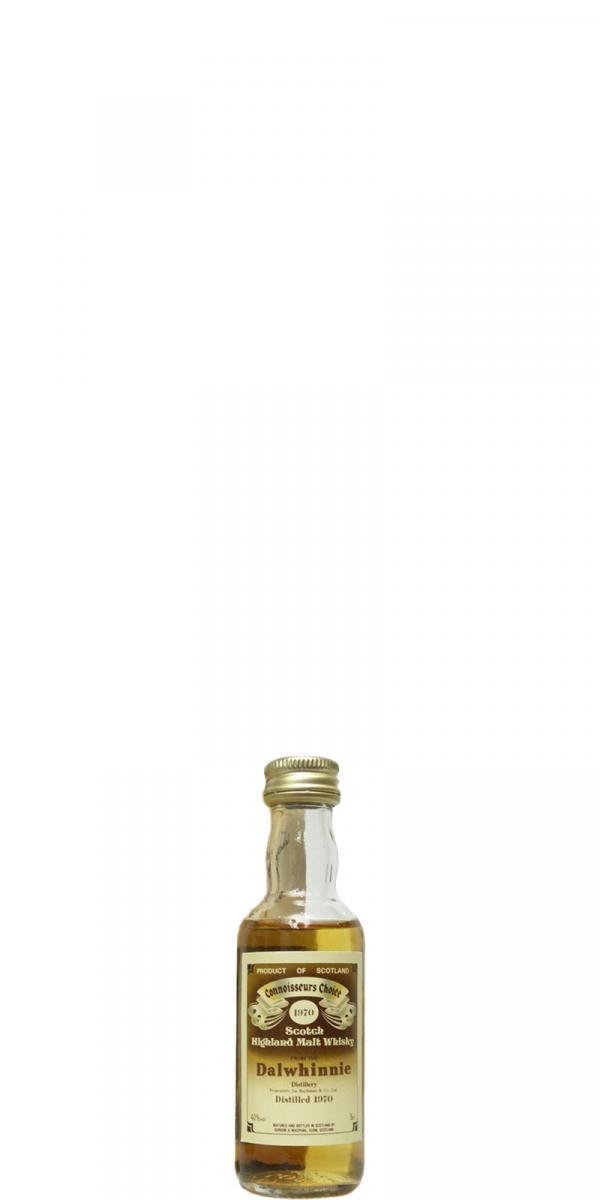 Dalwhinnie 1970 GM  Connoisseurs Choice - Miniature