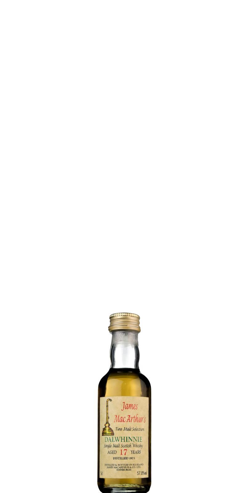 Dalwhinnie 1975 JM  Fine Malt Selection - Miniature