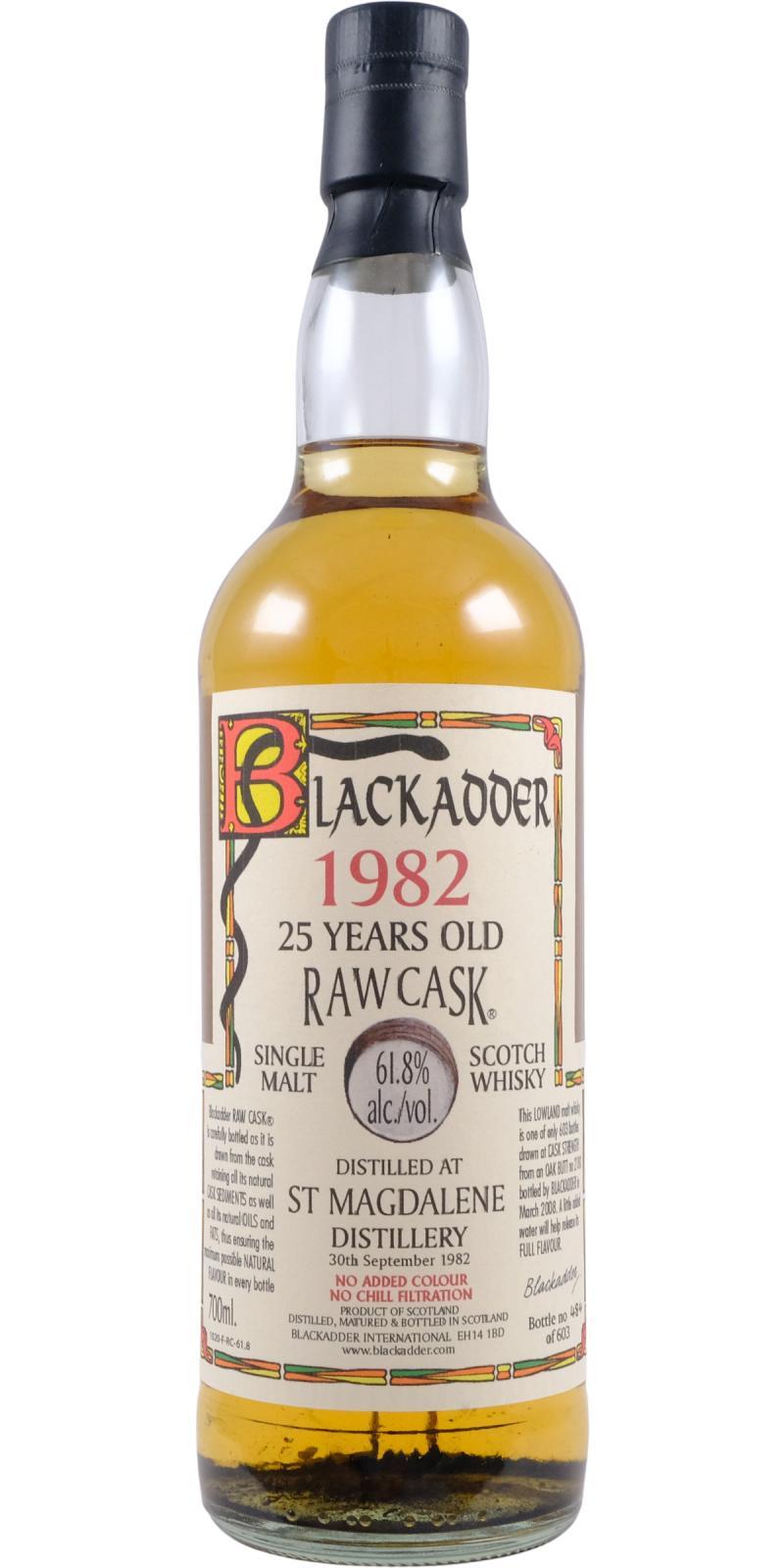 St. Magdalene 1982 BA  Raw Cask