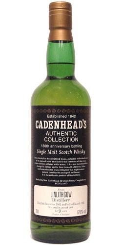 Linlithgow 1982 CA  Authentic Collection