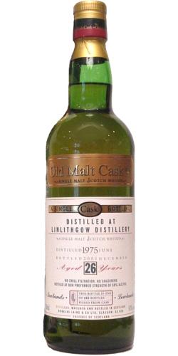 Linlithgow 1975 DL  The Old Malt Cask