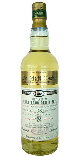 Linlithgow 1982 DL  The Old Malt Cask