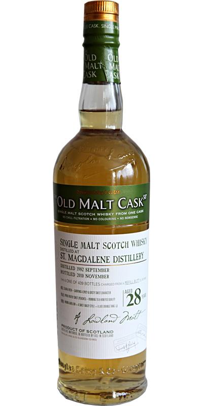 St. Magdalene 1982 DL  The Old Malt Cask