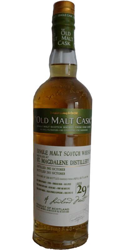 St. Magdalene 1982 DL  The Old Malt Cask