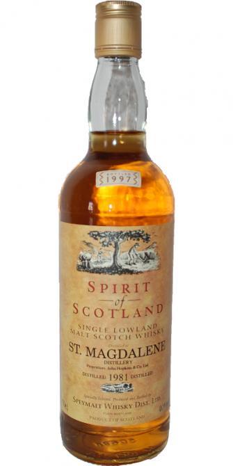 St. Magdalene 1981 GM  Spirit of Scotland