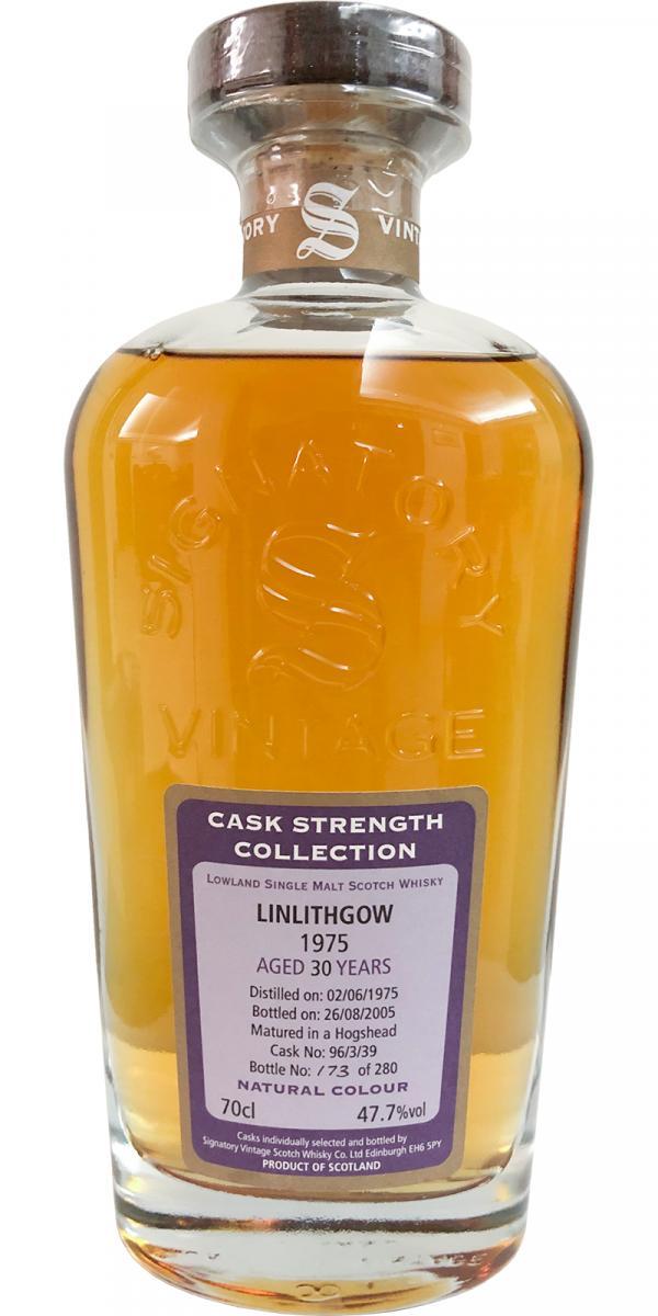 Linlithgow 1975 SV  Cask Strength Collection