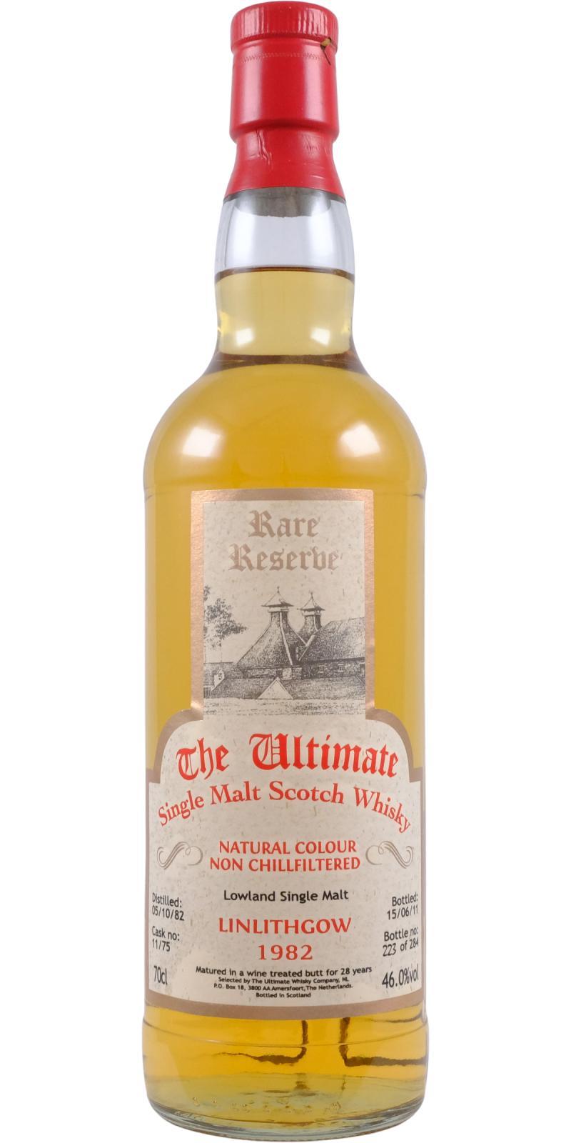 Linlithgow 1982 vW  The Ultimate - Rare Reserve