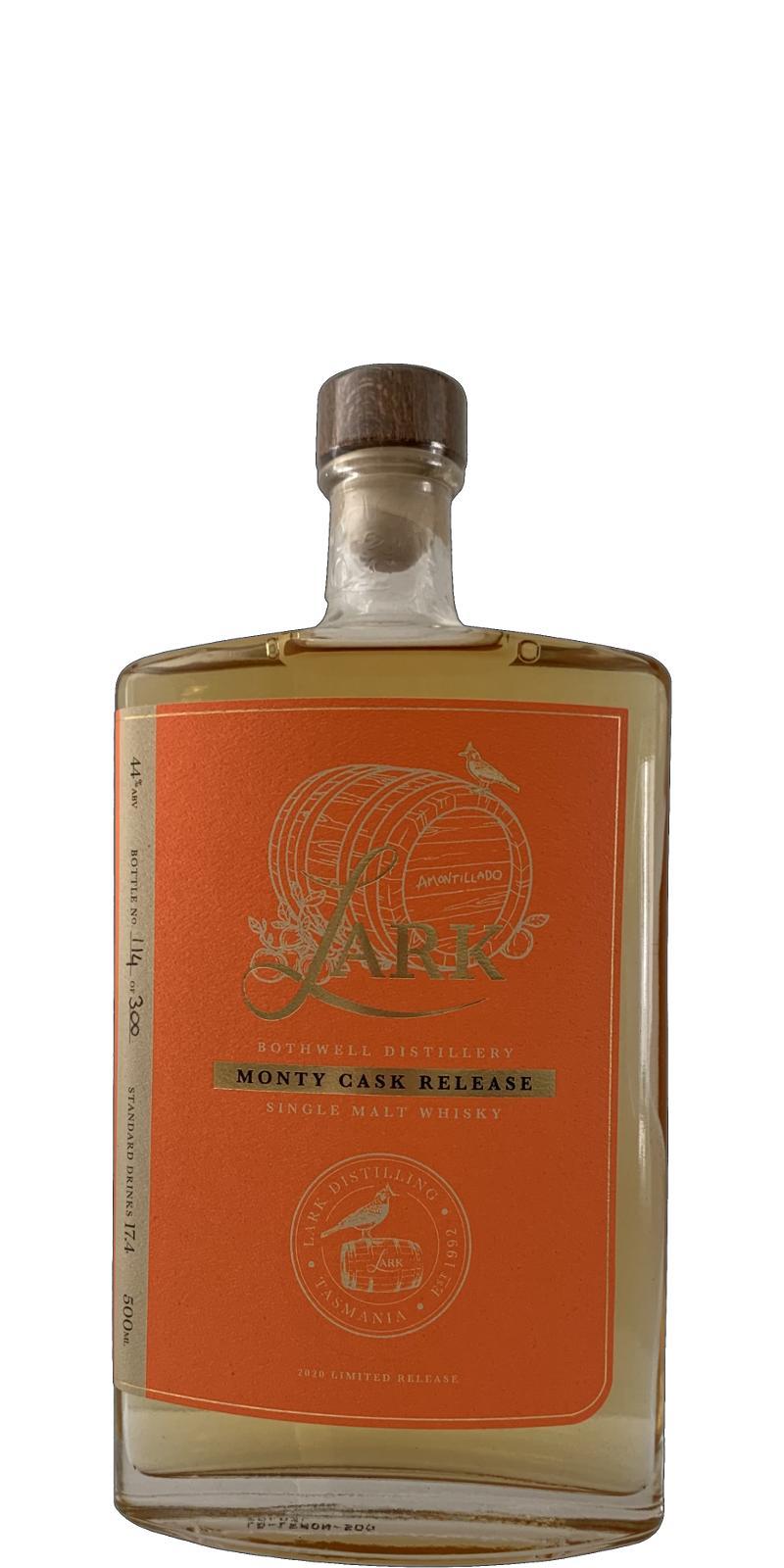 Lark Monty Cask  Release 2020