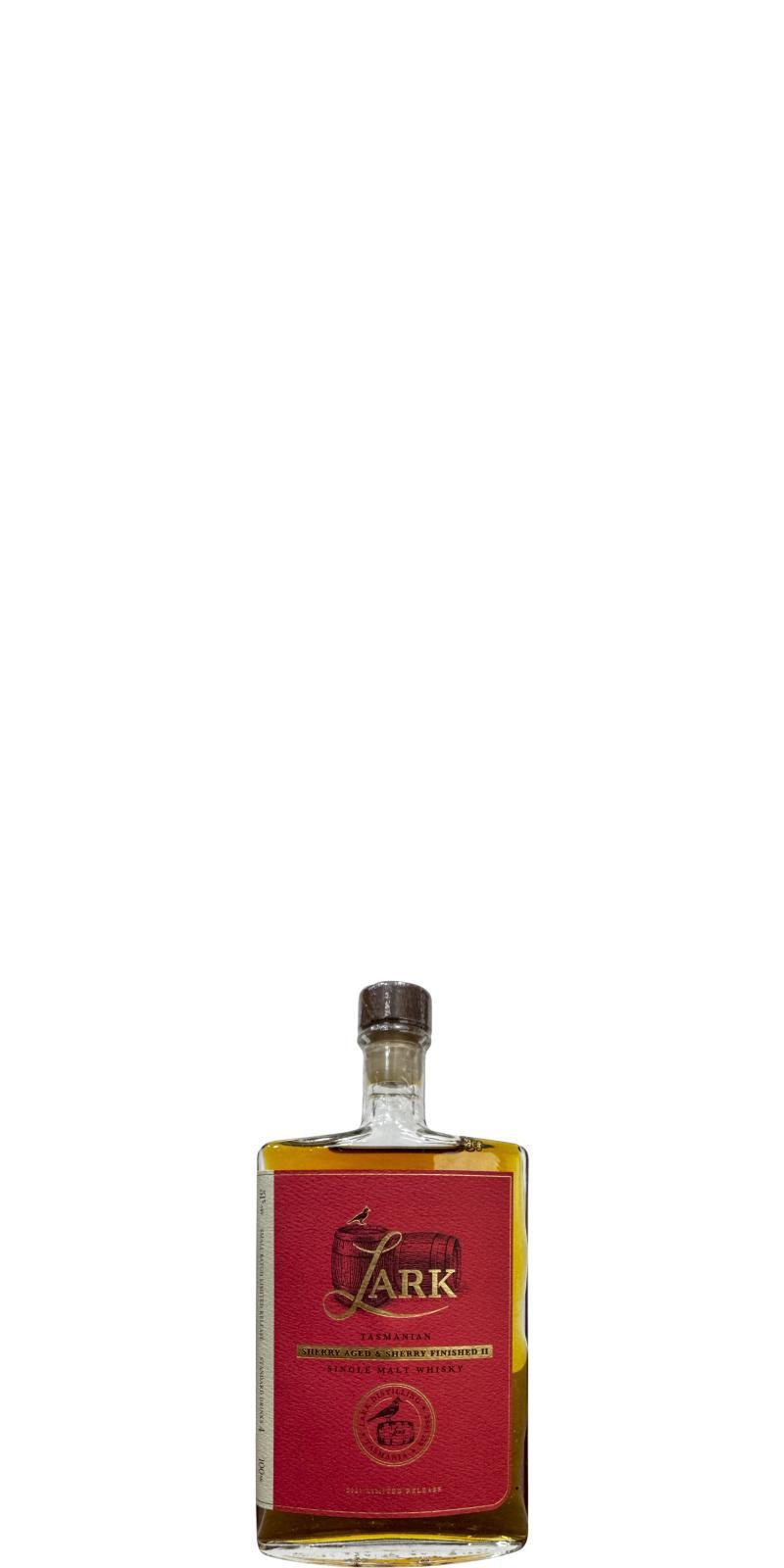 Lark Sherry Aged & Sherry Finished II  2021 Limited Release