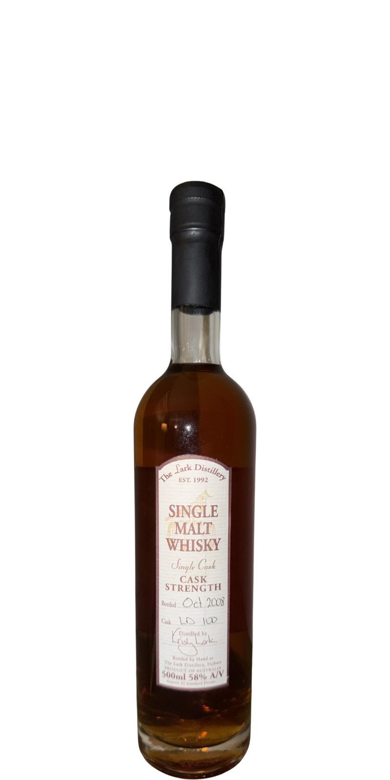 Lark Single Cask  Cask Strength
