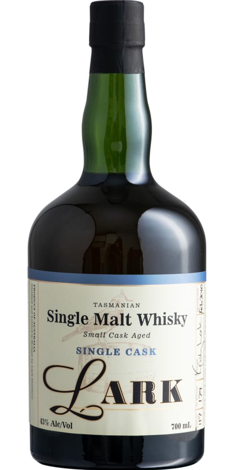 Lark Small Cask Aged  Single Cask