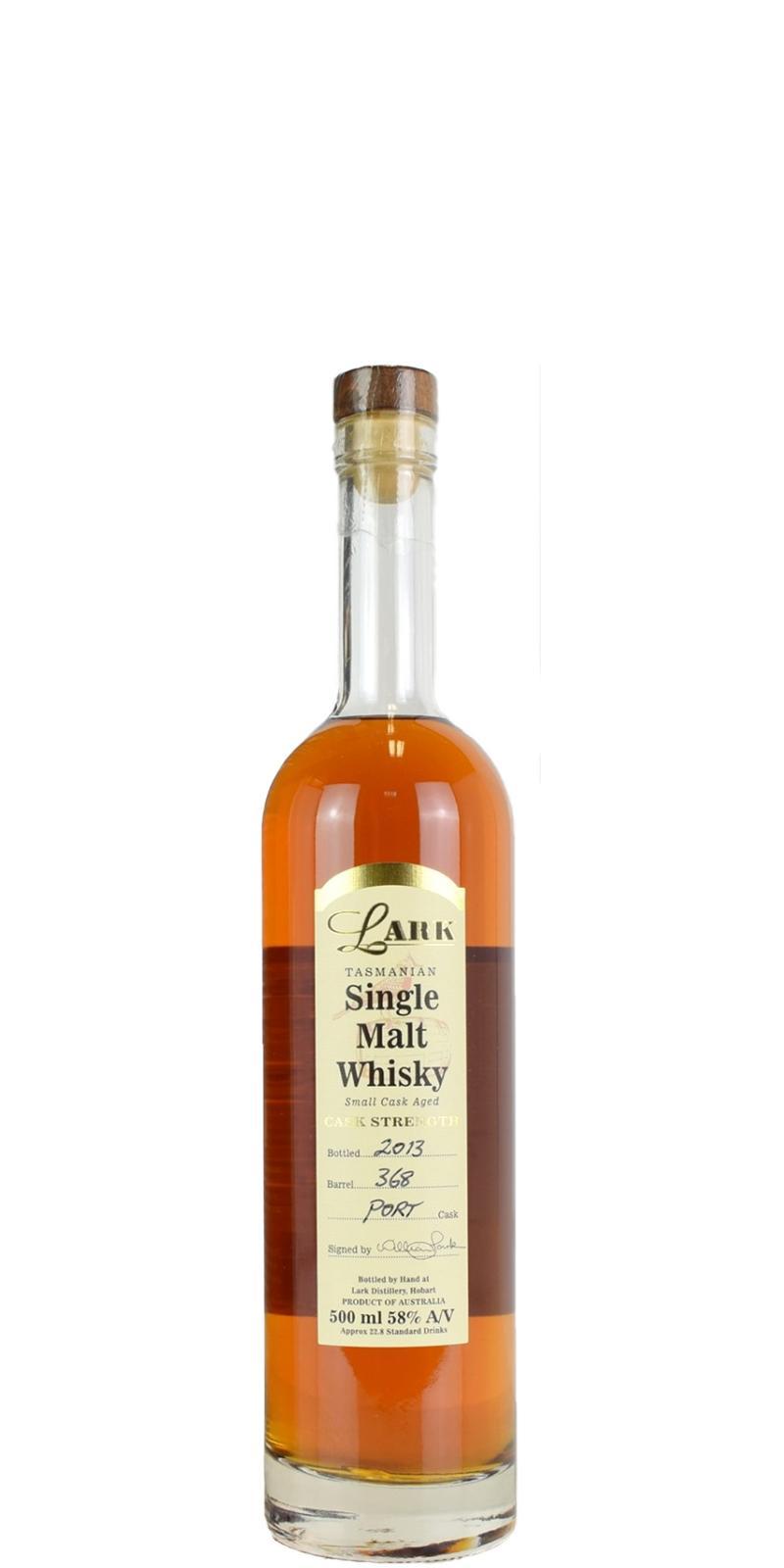 Lark Small Cask Aged  Cask Strength