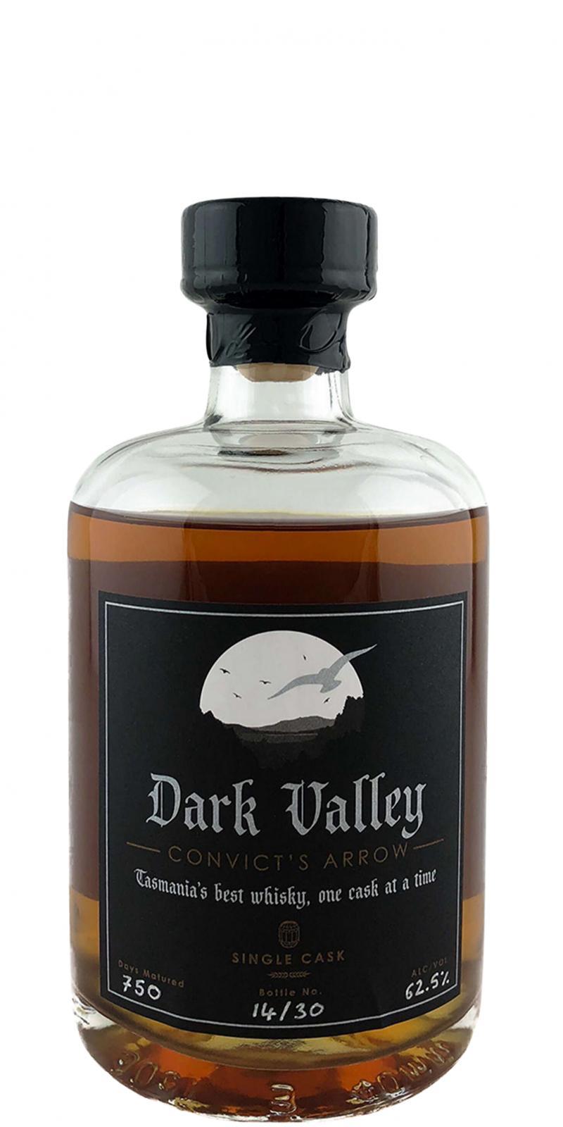 Dark Valley Convict’s Arrow DVW  Single Cask