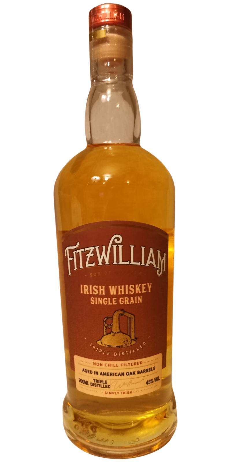 Fitzwilliam Irish Whiskey  Single Grain